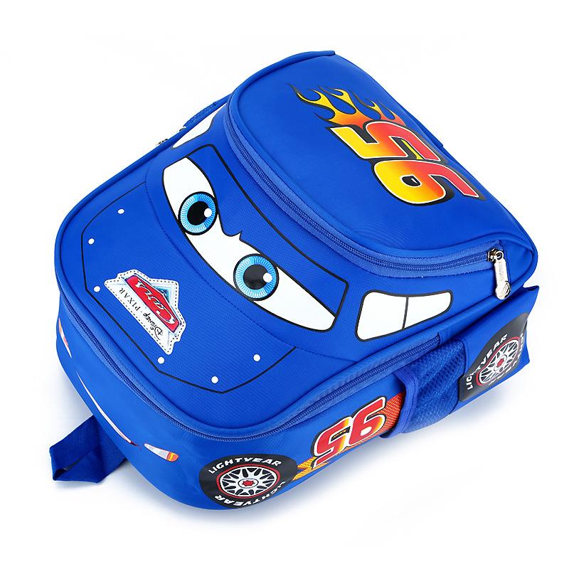 Lightning Mcqueen The Cars Kids Cartoon Backpacks School Bag Gifts