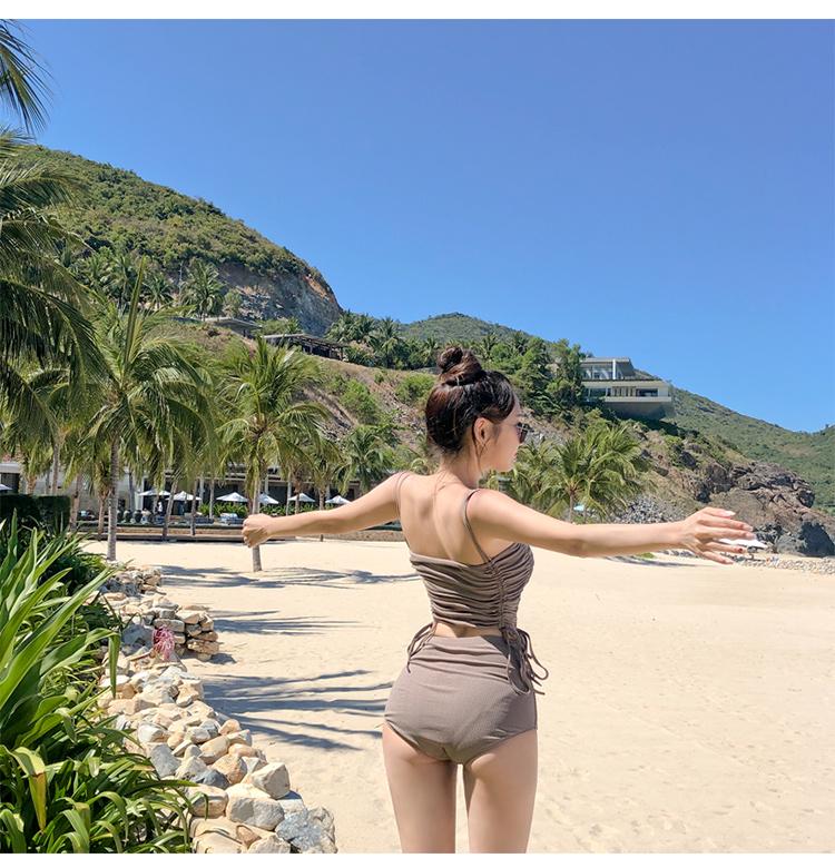 Women's 2020 Korean Style Tummy Control Two-Piece Bikini