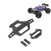 RC Car Front Bumper PA Front Bumper Set 1/16 RC Car Accessories for SCY 16101 16102 Black