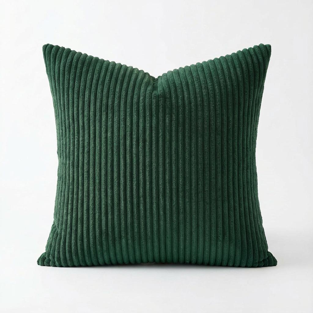 Solid Color Simple Corduroy Pillowcase 2026 New Living Room Sofa Cushion Decoration Pillowcase Cover