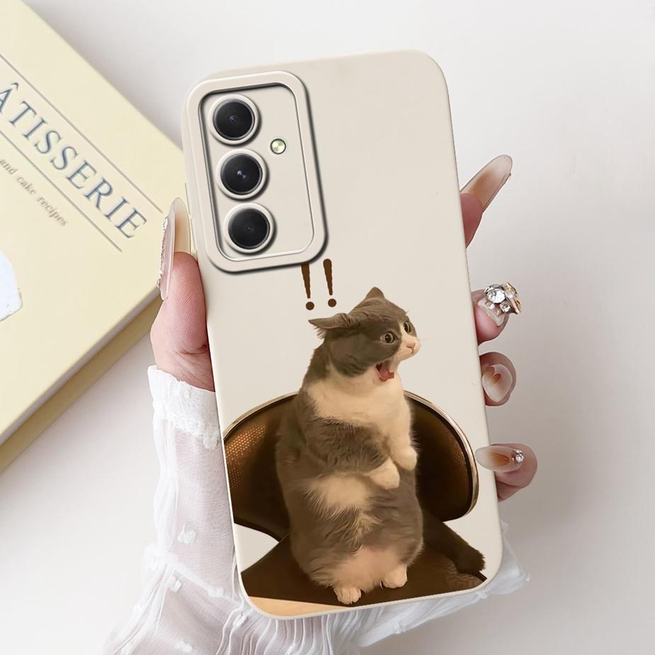 For Samsung Galaxy A15 A25 A35 A55 5G Case Fashion Candy Painted Cover Shockproof Phone Case For Samsung A55 A 15 25 35 5G Shell
