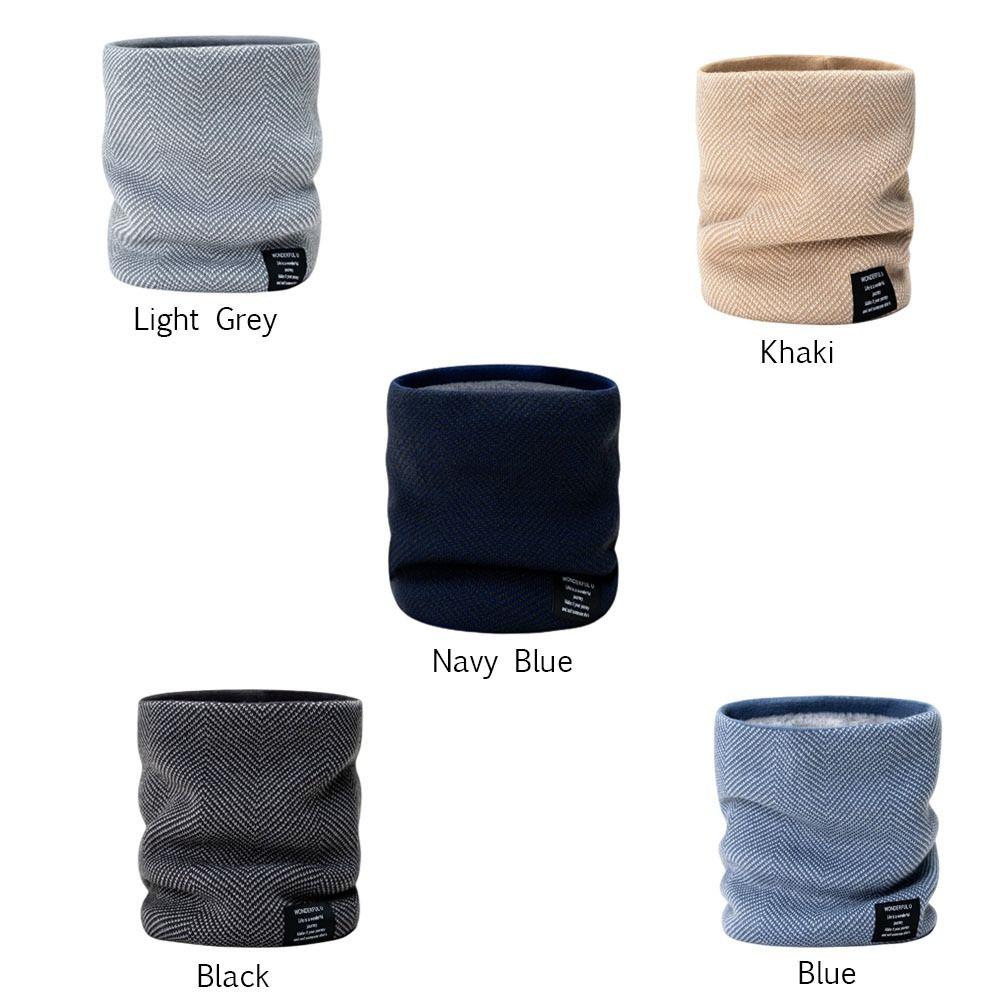 Warm Neck Cover Windproof Ski Motorcycle Scarf Fleece Scarf Thermal Neck Warmer Snood Cowl Tube