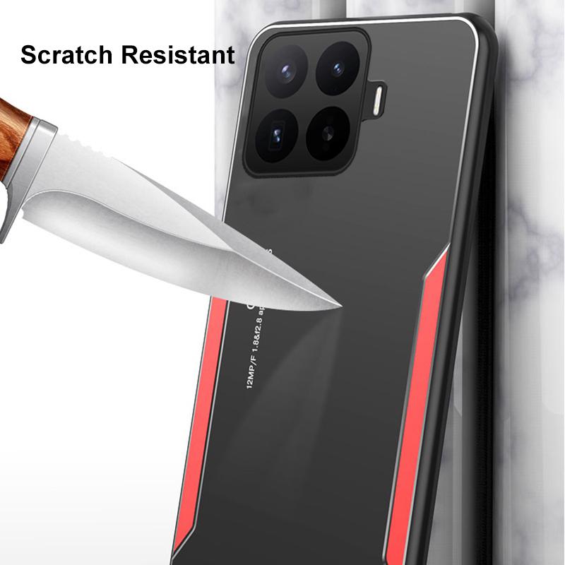 For Xiaomi 17T Case Heat Dissipation and Anti Drop Aluminum Alloy Back Panel Decorative Strip for Xiaomi 17T Pro Phone Casing