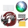 8pcs RC LED Flash Light Night Flight LED Lights Kit for RC Airplane Aircraft Plane