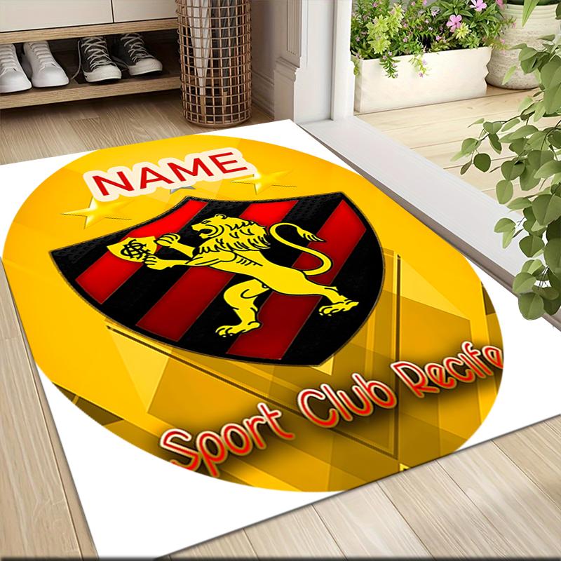 Custom Name Inter Milan Crest Carpet Rug Customizable Soft Washable Anti-Slip Home Living Room Sofa Mats Personalized Rug. 0909212