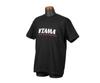 TAMA Logo Design Short Sleeve Black TAMT004M T-Shirt [Medium Size]