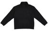 Sudaderas Hombre Negro Cuello Alto Moderado AMT25005-BK