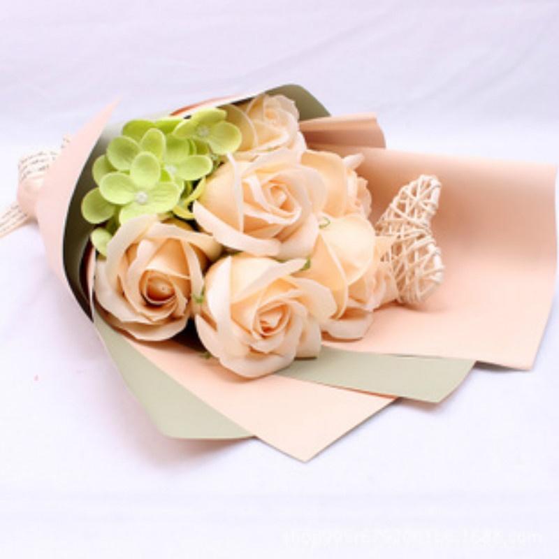 Romantic Valentine's Day Eternal Flower 18 Soap Rose Bouquet Gift Box Mother's Day Birthday Gift