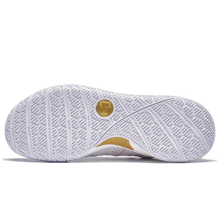 Li Ning CJ-2 Home Court Fabric Synthetic Leather Shock Absorption Non-Slip Wear-Resistant Low-Top Basketball Shoes Men Sneaker White Blue ABAS001-2
