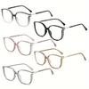 Reading Glasses Women Men Square Prescription Lenses Multifocal Eyeglasses Anti-blue Light Computer Eyewear Frames Lentes
