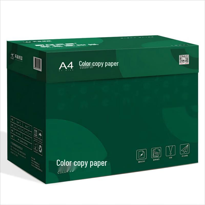 Tango P65422 A4 Bright Red Copy Paper, 80gsm, 5-Pack