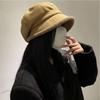 Thickened Suede Beret Hat Plush Plush Octagonal Cap Personality Painter Hat  Girl