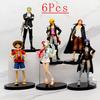 One Piece Figure Theater Edition Film Red Robin Roronoa Zoro Luffy Nami Sanji Uta Anime Action Figurine Model Doll Toys Gift