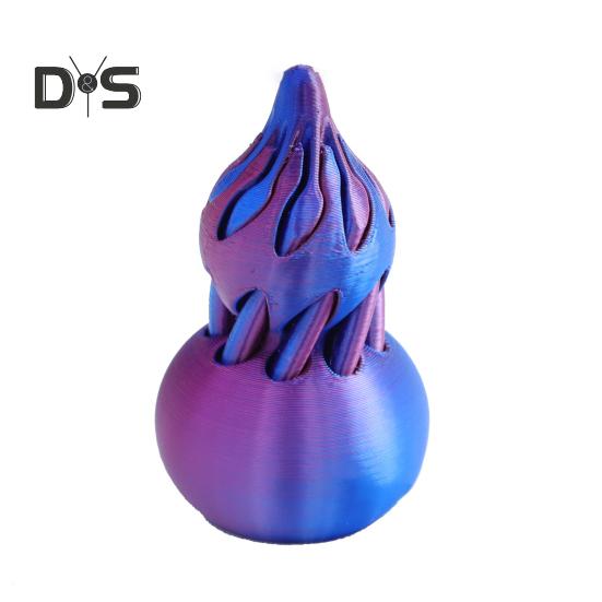 

3D-печатная спиральная тыква-игрушка, невозможная сквозная спиральная тыква-конус, фигурка для снятия стресса, тревожности, мини-тыква, игрушка-фиджет, украшение для рабочего стола E