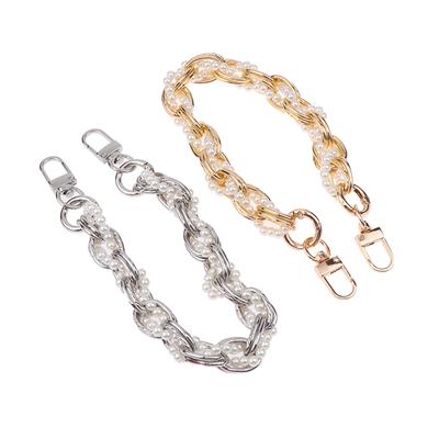 Elegant Pearl Extender Chain Replacement Strap Detachable Extension Chain For Women Handbag Decoration Bag Accessories
