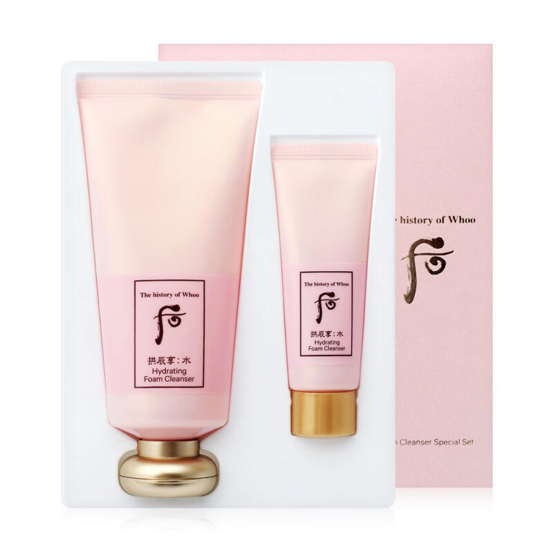 THE WHOO Gongjinhyang Su Suyeon Foam Cleanser 180ml+40ml Special Offer