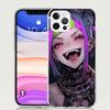 Crazy Gothic Japan Anime Girls Phone Case For Apple iPhone 17 Air 16 15 Plus 14 + 13 Mini 12 11 Pro Max 7 8 SE 16Max Soft Shell