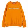 ASTRAL PROJECTION Oversized Drop Shoulder Apocalypse City Sweatshirt_Orange