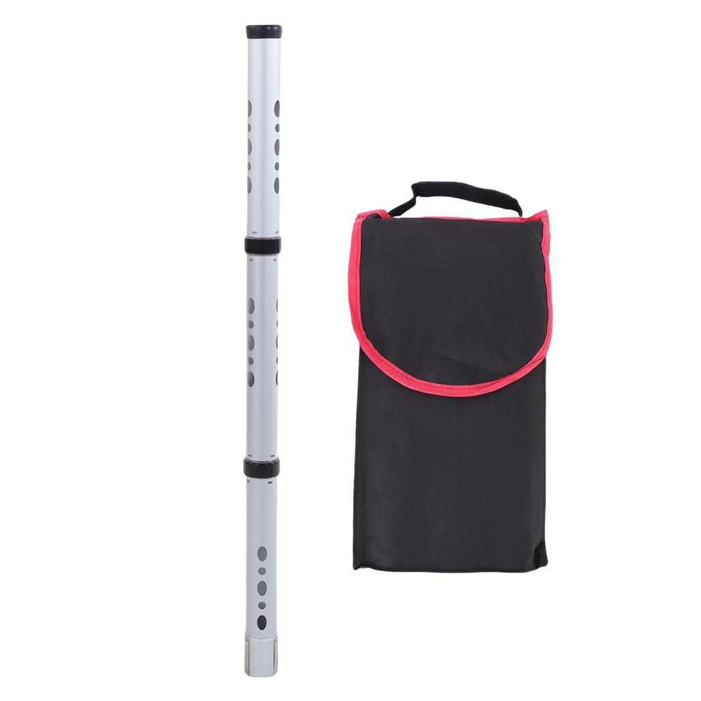 Ball Retriever Collector Aluminum Alloy 40.2 Inch 3 Section Detachable Ball Picker Upper Tube for Men Women