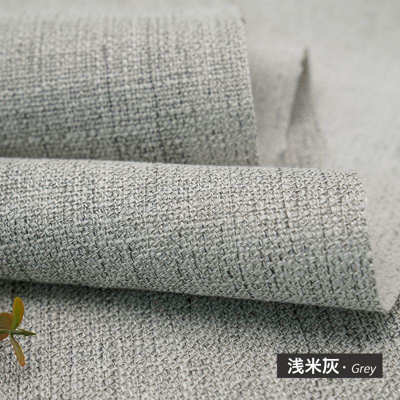 Dicker bunter Baumwollleinenstoff pro Meter für Sofa Tischdecke Kissenbezüge Taschen DIY Nähen Polsterstoff Weich Beige Blau