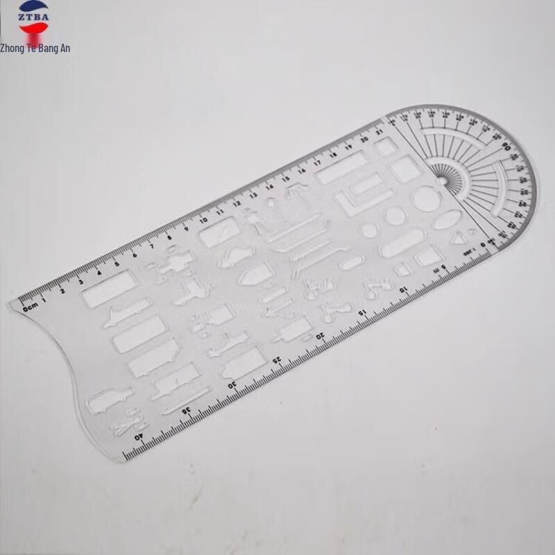 Multifunction Traffic Accident Drawing Template Ruler