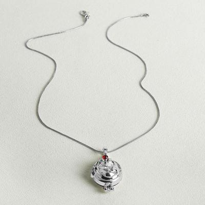 Collier Verveine Style Vampire Diaries - Pendentif Court Rétro pour Couple