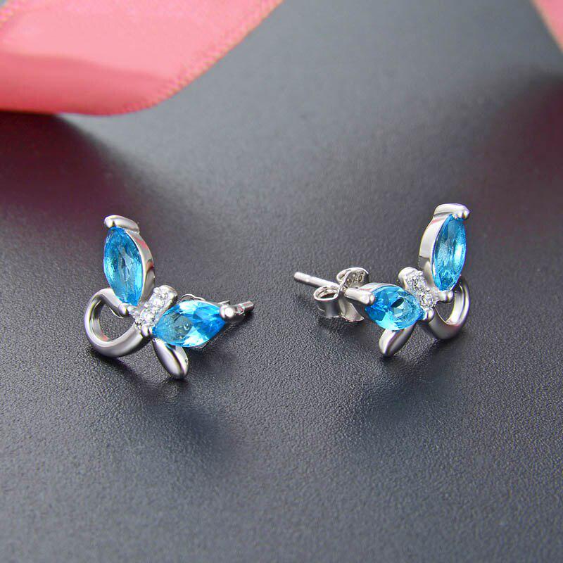 Pendientes Tancise de Plata de Ley 925 con circonita, pendientes colgantes para mujer, regalos de fiesta de boda