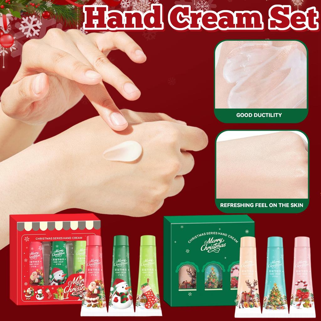 Hand Cream Christmas New Year Moisturizing Hand Cream Set Hand Care, Moisturizing And Removing Dryness