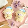 Kawaii Stuffed Lamb Pendant Cute Cartoon Sheep Doll Bag Decor Backpack Pendant  Birthday Gift