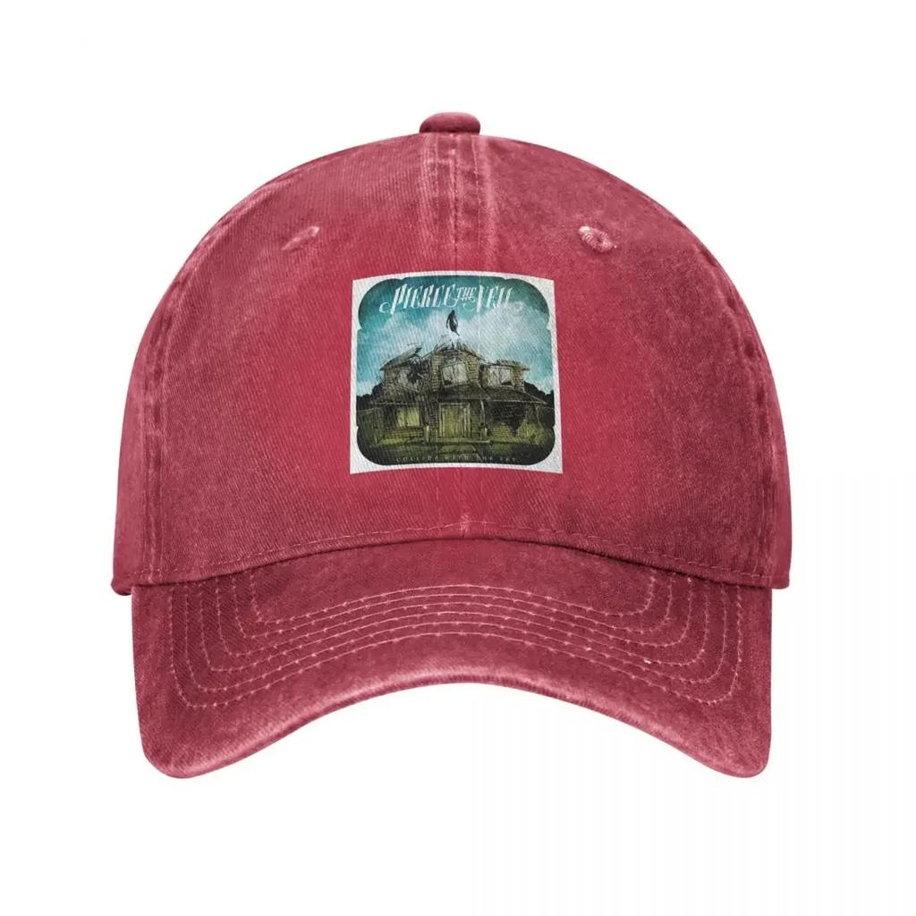 Pierce The Veils Baseball Cap Collide With The Sky Poster Camping Cool Trucker Hat Unisex Men Street Style Sunshade Cap