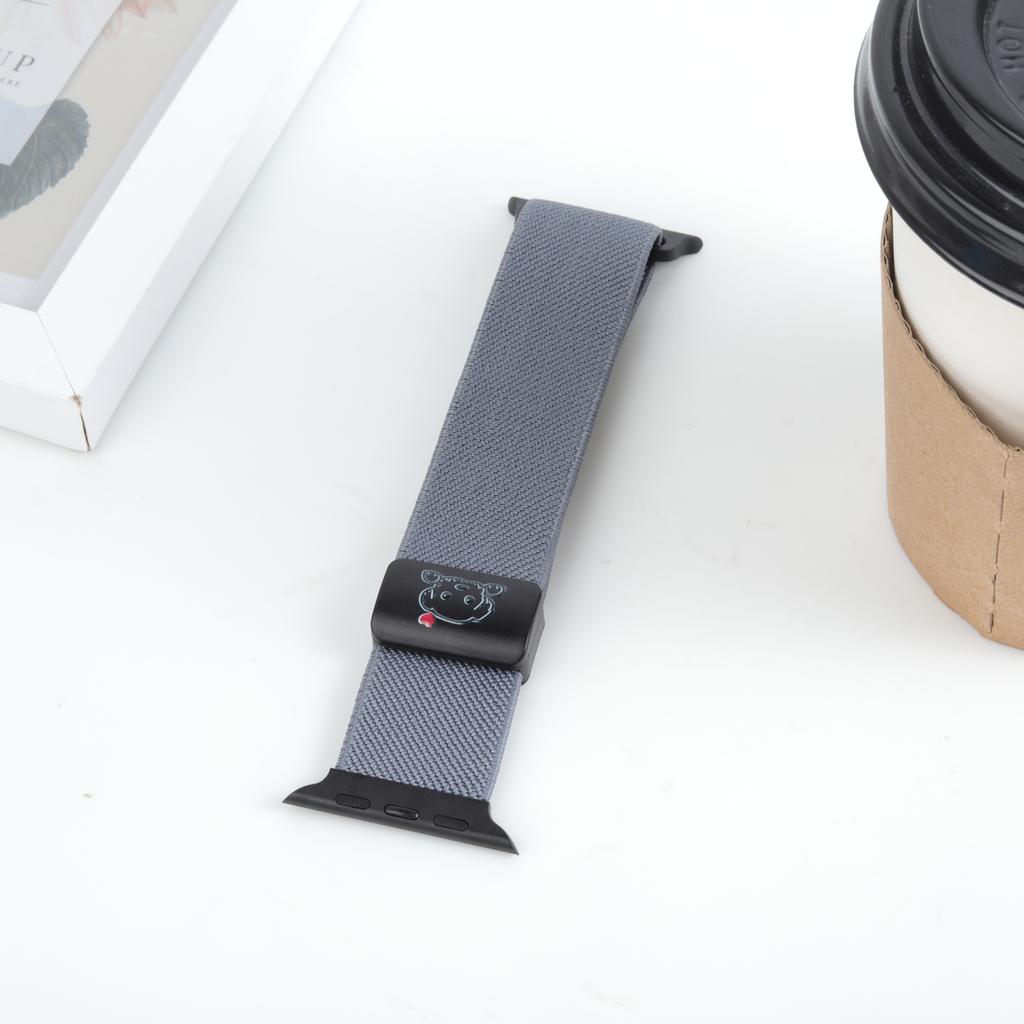 Straps For Apple Watch Band 46mm 45mm 44mm 49mm 42 41 40mm Magnetic Nylon Correa Bracelet iWatch Series 10 9 8 7 6 5 SE Ultra 2