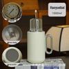 316 Stainless Steel Portable Insulated Teapot with Titanium Plating and Tea-Water Separation, Large Capacity for Stewing