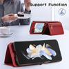 Crossbody Leather Purse Case For Samsung Galaxy Z Flip7 FE Flip6 Flip5 Flip4 Flip3 Wallet Case Kickstand Cover Cash Cards Bag