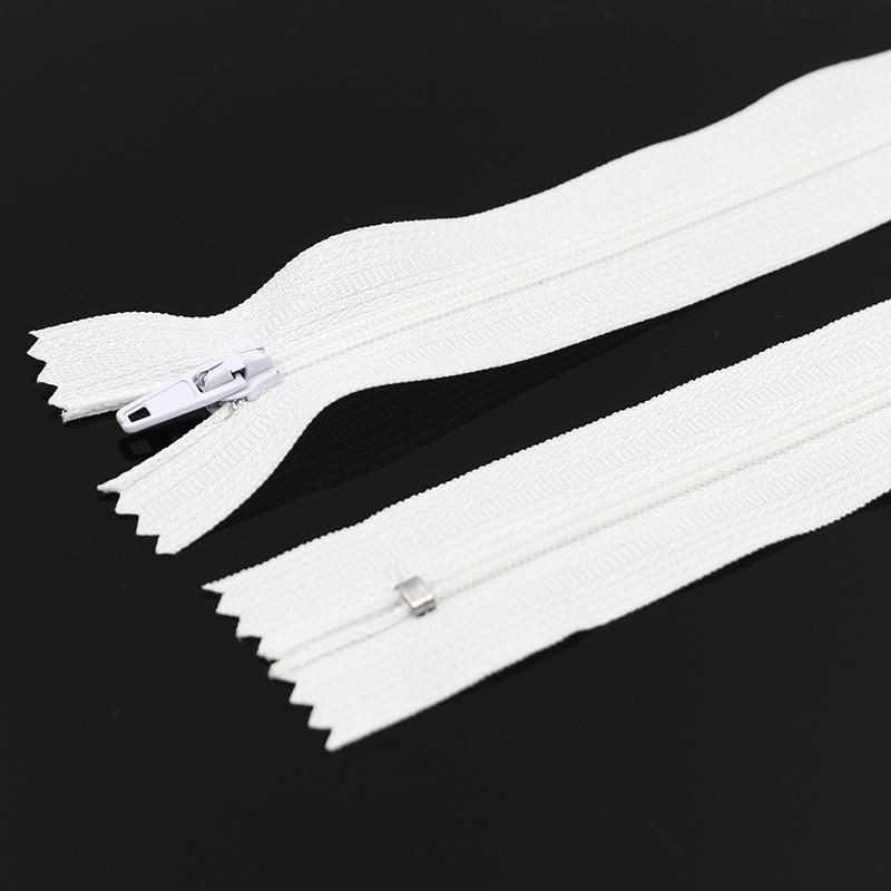 Invisible Zipper Clothes Pocket Skirt Zipper No. 3 Nylon Closed Tail Men'S And Women'S Pants Placket Zipper