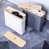 Space Saving Paper Storage Basket Large Capacity Laundry Baskets  Living Room