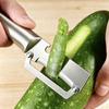 Multi-Functional Vegetable Peeler For Kitchen With Stainless Steel Handle And Bottle Opener, 5 In 1 Stainless Steel Green Onion
