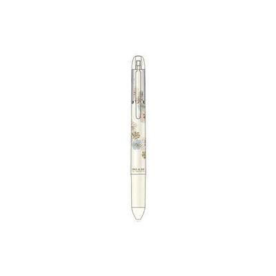 Pilot Hi-Tec-C Coleto Body Paul & Joe La Papeterie Collaboration, 4 Color Ballpoint Pen, Chrysanthemum Ivory LHKCGPJ 23 CI