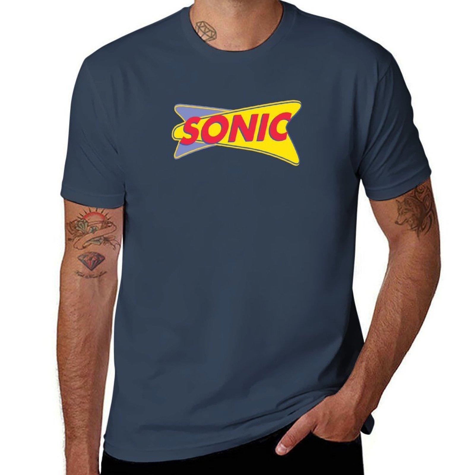 Sonic Drive IN TShirt t shirt personalised cotton tshirt 100 TShirt S