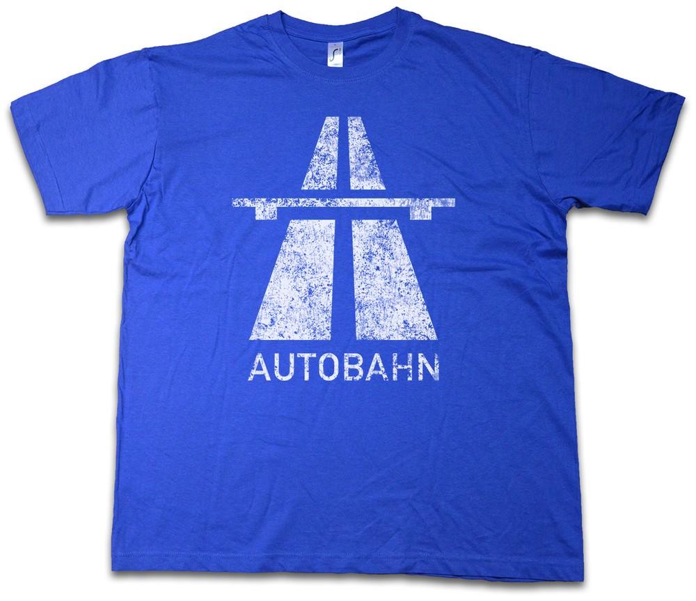 

AUTOBAHN T-SHIRT – Electro Pop Germany Autobahn Sign Wave Elektro Techno Acid 4XL