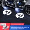 Led Car Door Light Luces Projector For TOYOTA Alphard 2011-2024 Vellfire 20/30 Series Decoration Styling Modification Accessorie