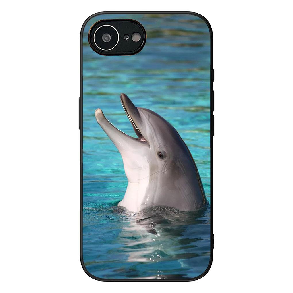 Soft Cover for Xiaomi Poco C75 C65 C71 C85 X7 X6 M6 M7 F7 F8 Ultra F6 Pro Coque Phone Case Dolphin Animal