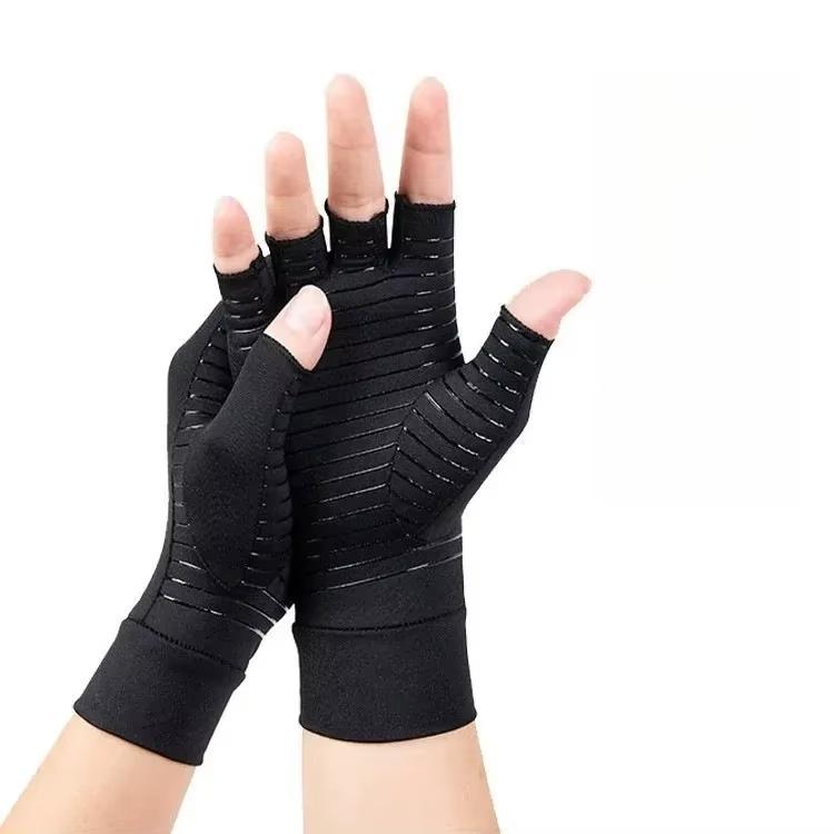 

Arthritis Gloves For Men And Women, Hand Support, Wrist Brace For Swelling, Fingerless Gloves, Carpal Tunnel Pain, 1Pair XL