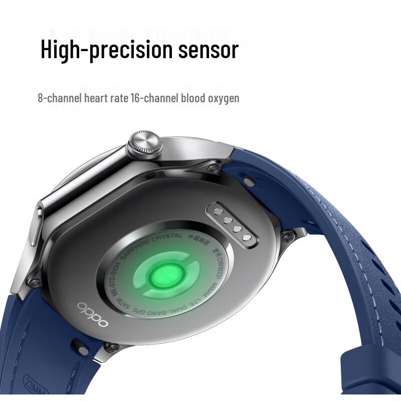 OPPO Watch X Smartwatch (Starlight Black with 3 Straps) (CN version)