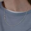reve Eggs hoop necklace