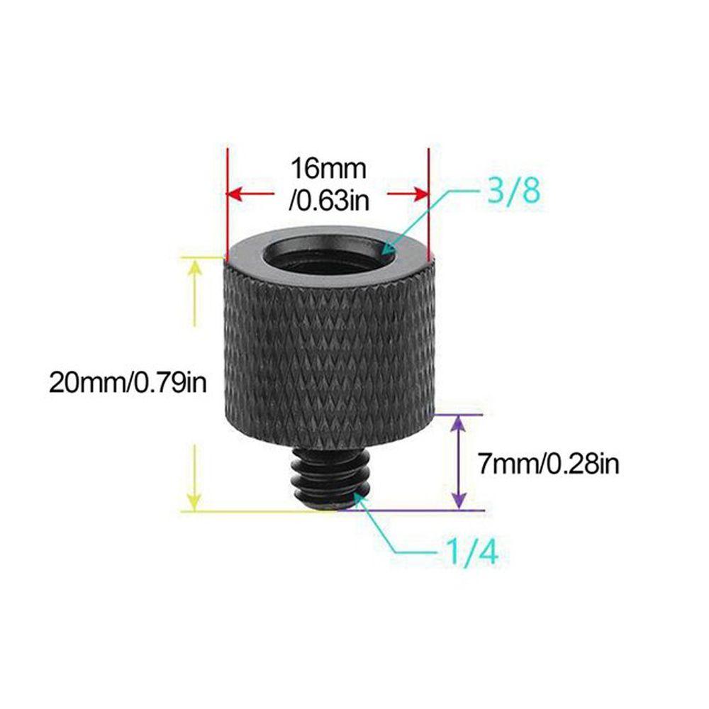 Light Stand Aluminum Tripod Connector Tripod Mount Adapter Camera Conversion Screw Tripod Screw