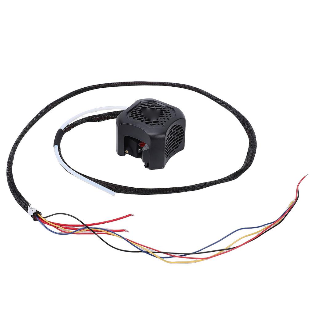 Hotend Replacement Extruder Kit Fit for Ender 3 V2 3D Printer Full Assembled Accessories with Silicone Cover Fans