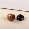 1/2PCS Mini Sandalwood Pill Boxes Portable Granule Storage Box Rescue Tablets Case Small Items Container DIY Acorn Pendants