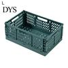 Cassa Cesto Contenitore Pieghevole Grande Capacità Portante Cesti Pieghevoli in Plastica per Cucina