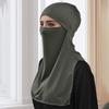Muslim Fashion Women Soft Hijabs Scarf Instant Ready To Wear Hijab Shawl Plain Scarves Islamic Turban Lady Long Shawls Headwrap