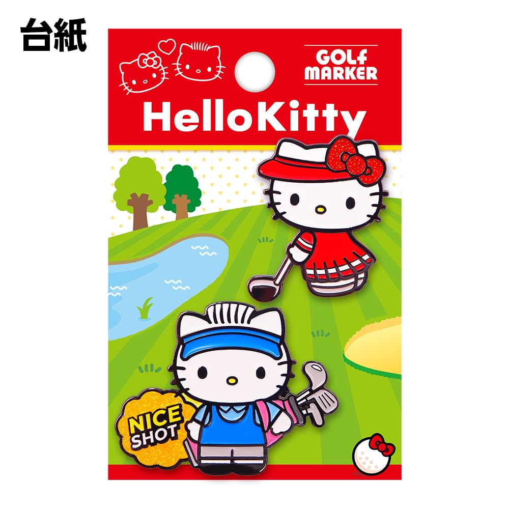 Hello Kitty Daniel Golf Marker Clip Licensed Product Kitty Daniel Golf & Type/Magnetic (Hello & Ver. (KTM002))